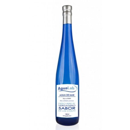 Água do mar hipertónica em vidro cobalto - 750 ml