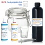 Kit potabilizador Herramientas Clorito Sódico al 25% (140 ml) + Activador - Ácido Clorhídrico 4%