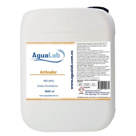 Ácido clorídrico 4% - 5000 ml